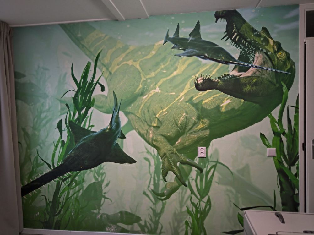 Jagende Spinosaurus
