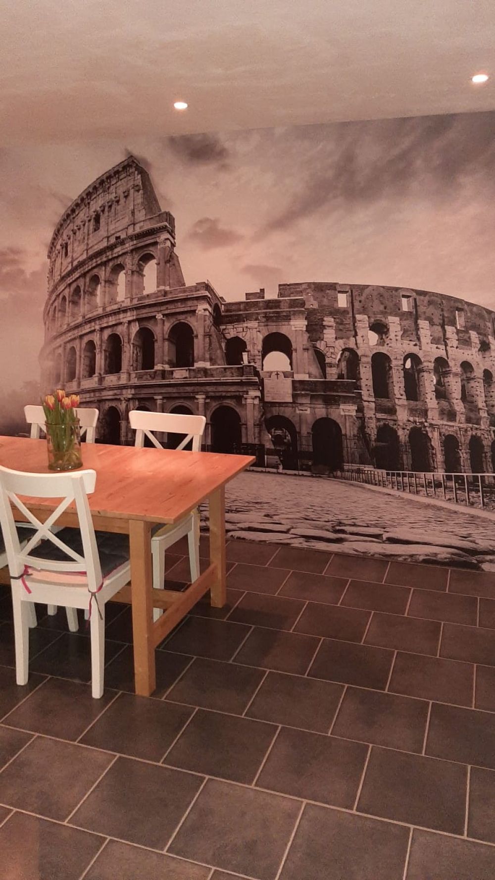 Zonsopgang bij het Colosseum