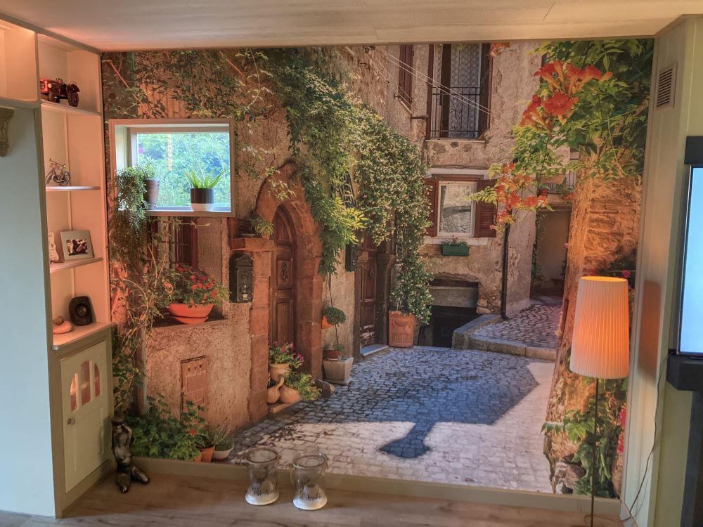 Plattelandsdorp in Rome