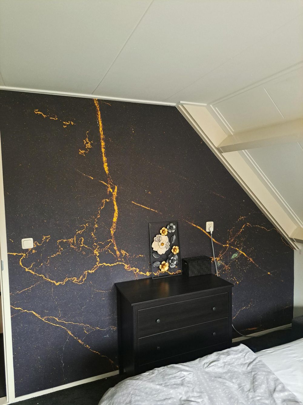 Marmer met goud