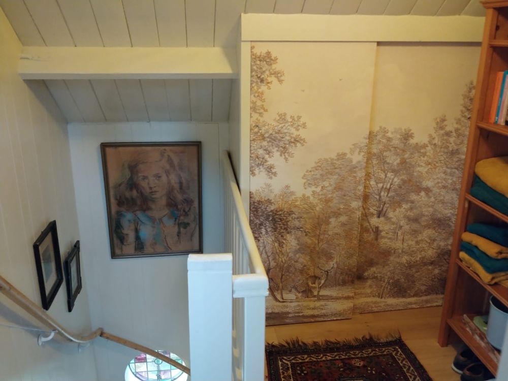 Herten in een bos