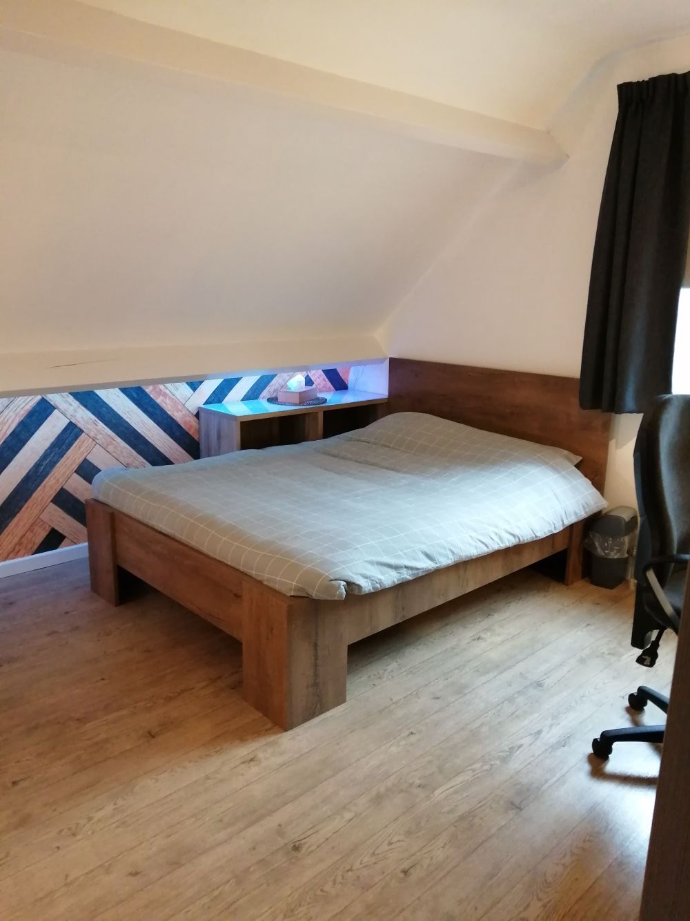 Visgraat van hout
