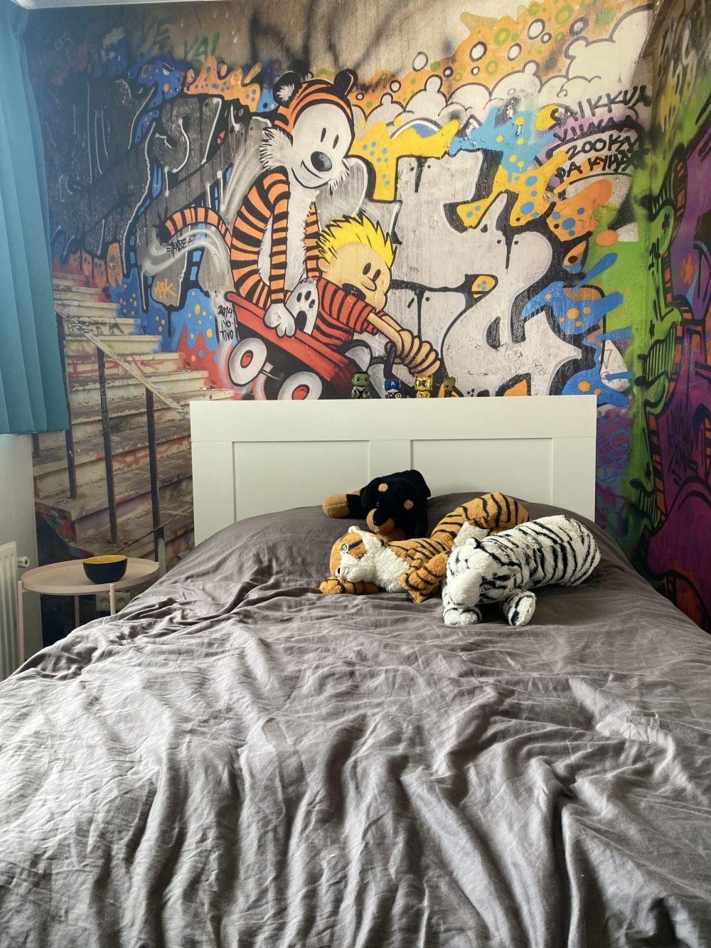 Graffiti met trap