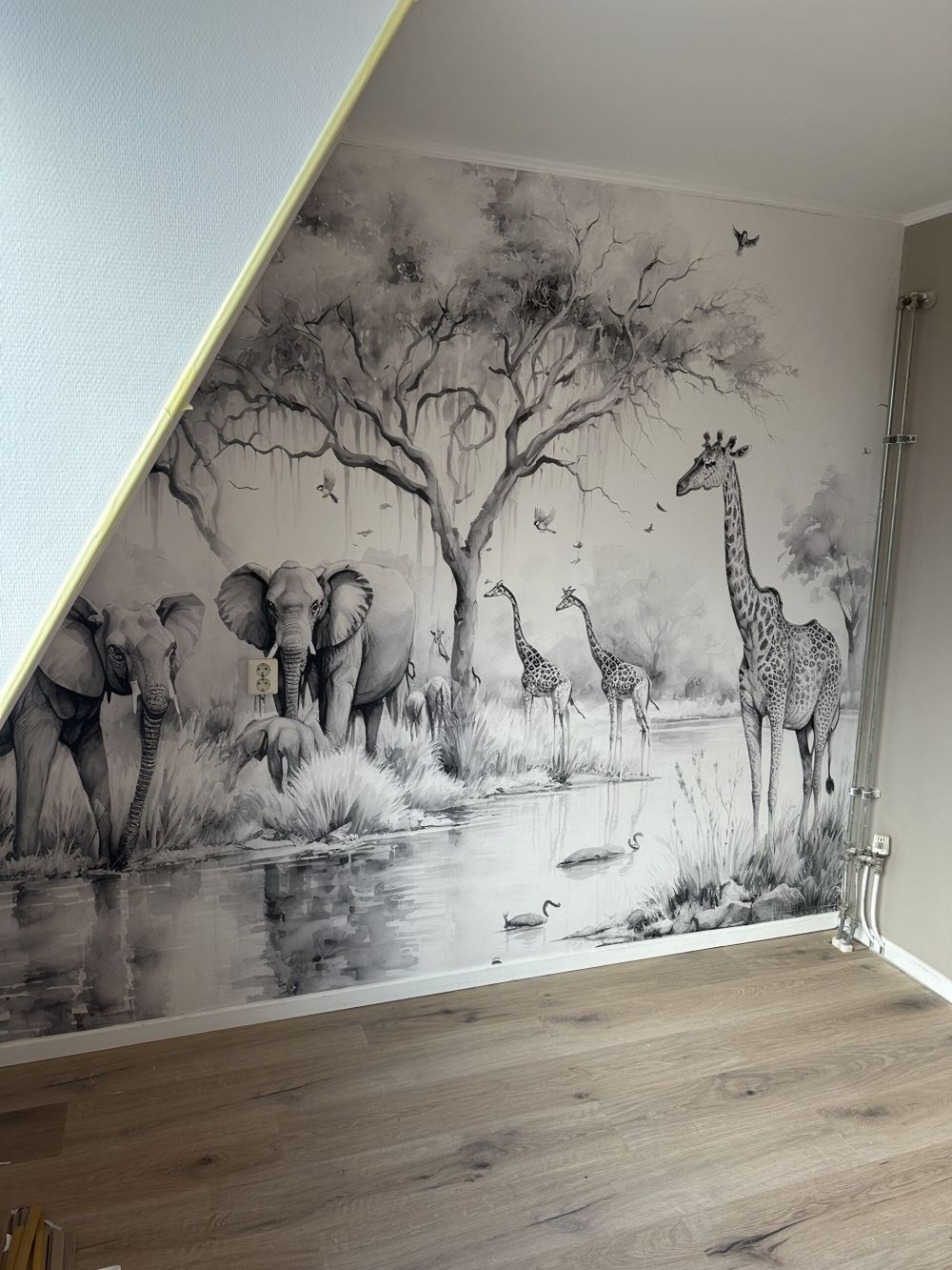 Afrikaanse tropische jungle