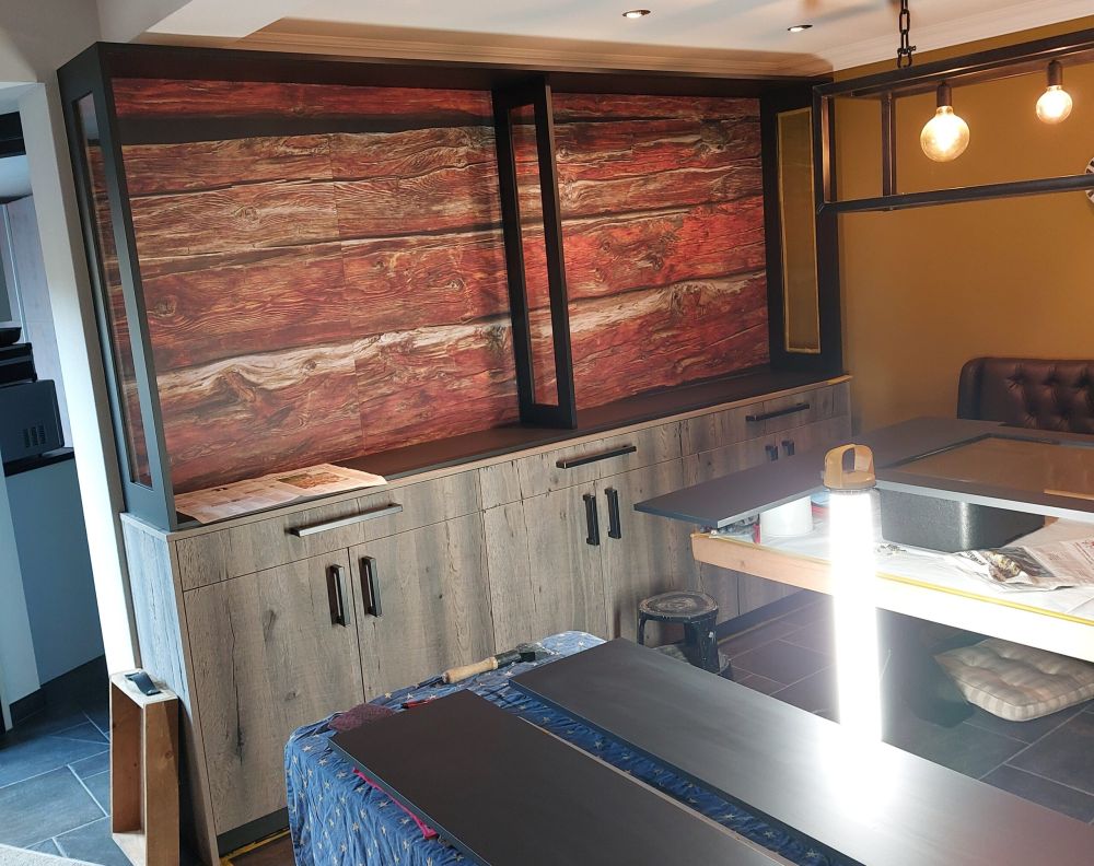 Ruw houten planken