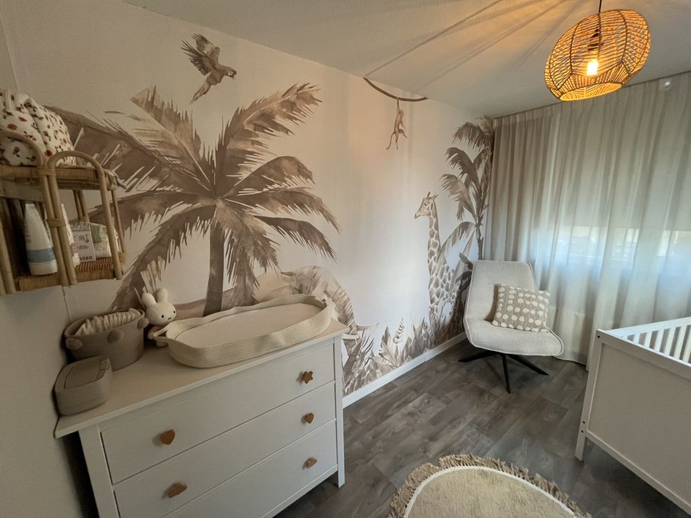 Jungle dieren taupe