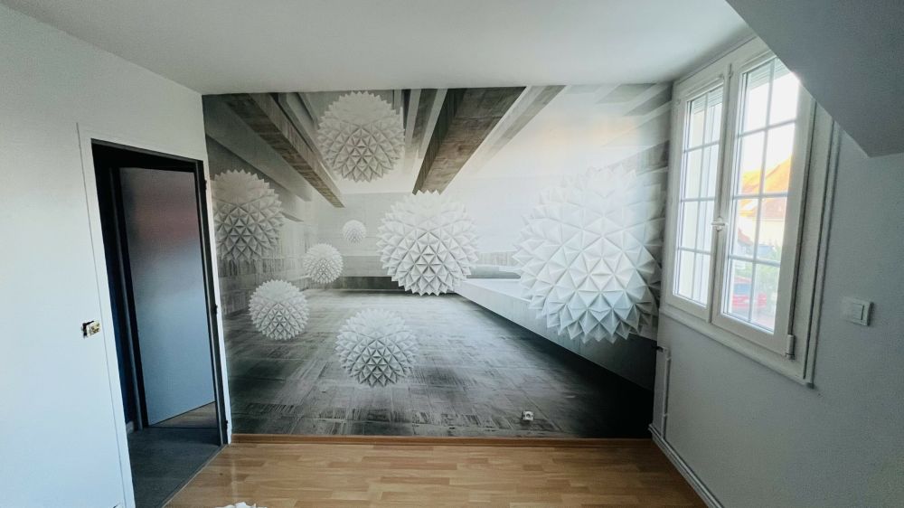 Witte 3D ballen