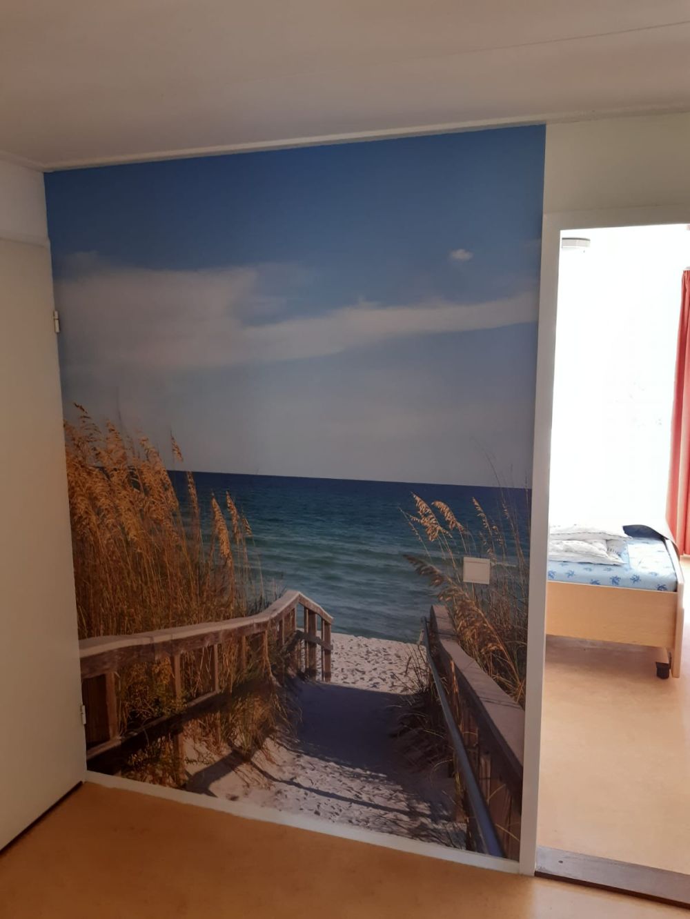 Duin doorgang naar het strand