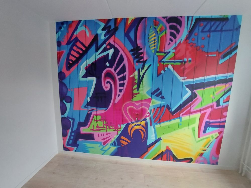 Neon graffiti