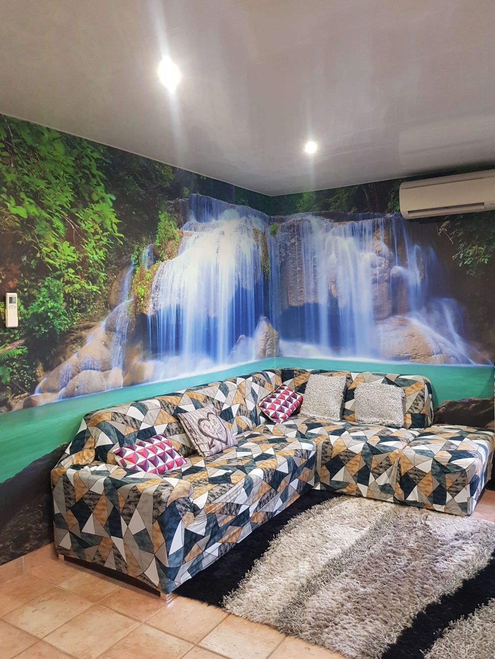 Verbazingwekkende waterval