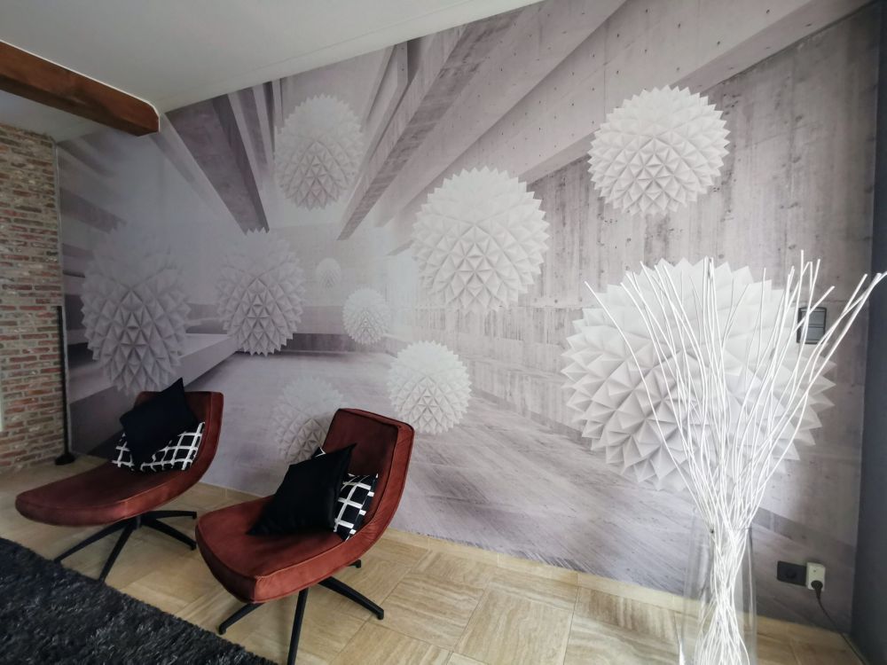 Witte 3D ballen