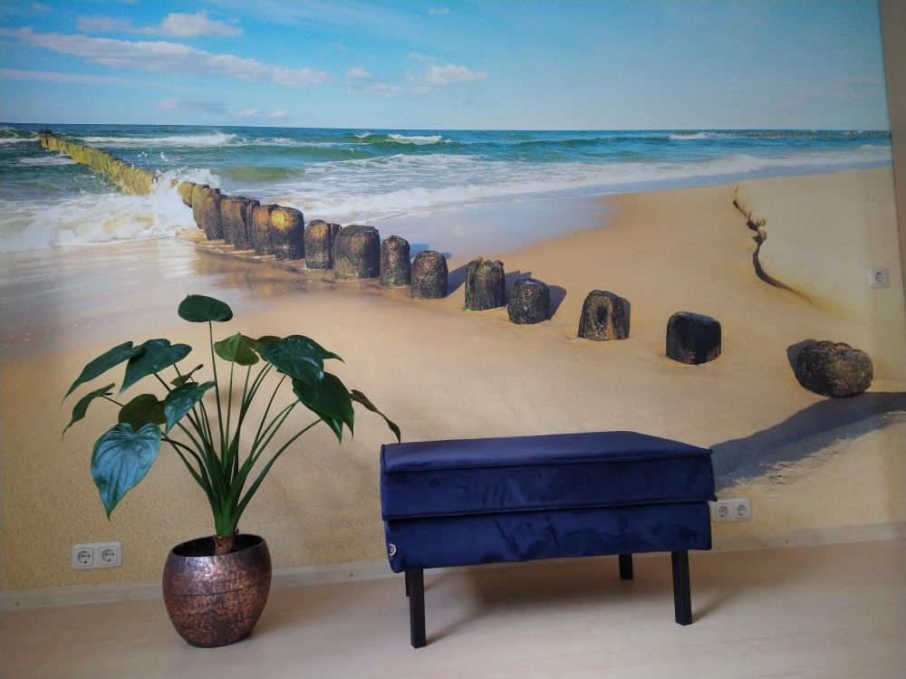 Strand bij prachtige dag
