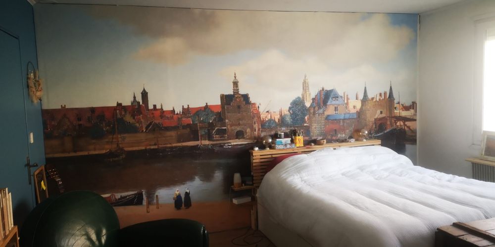 Gezicht op Delft