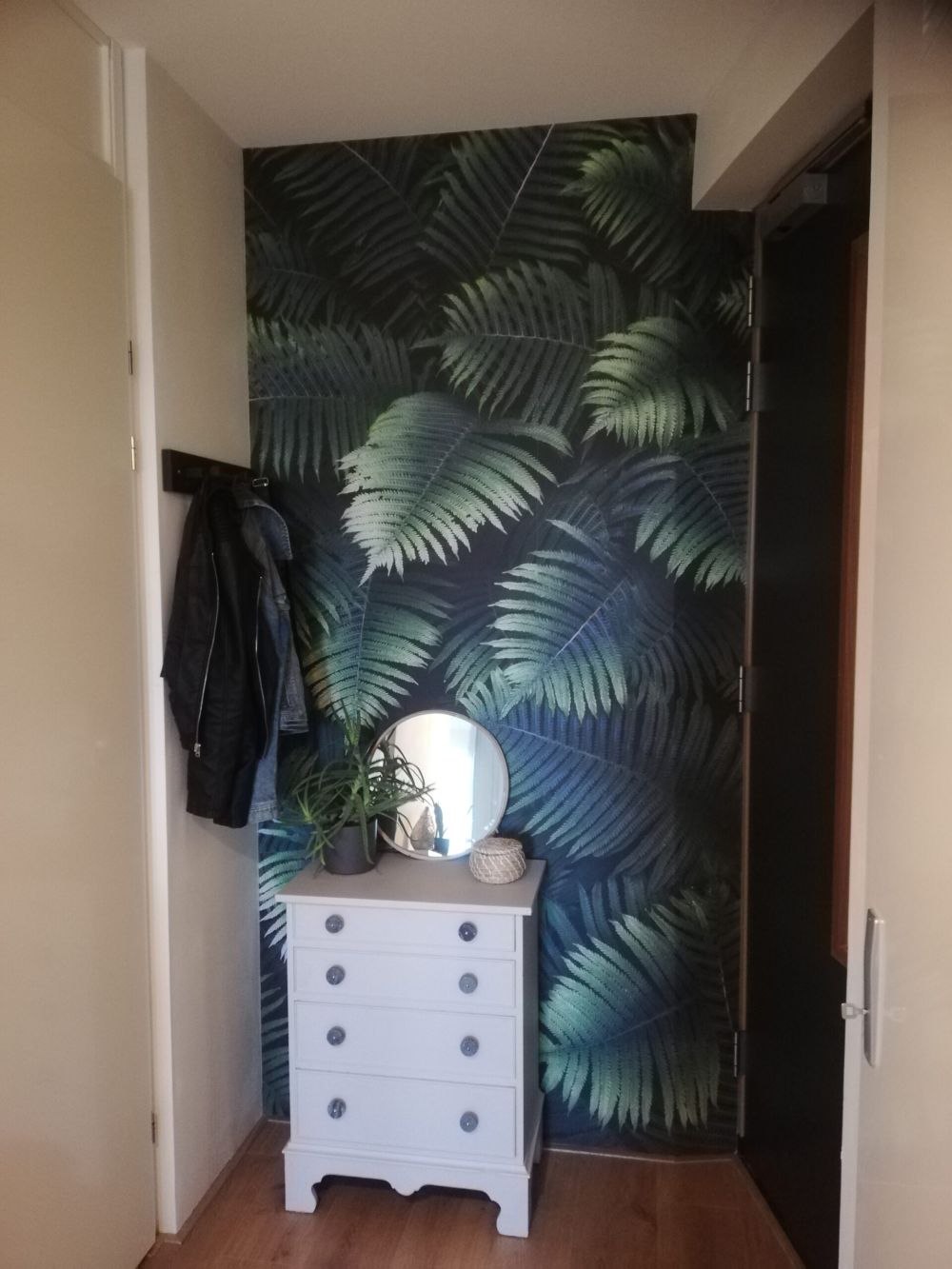 Grote palmbladeren