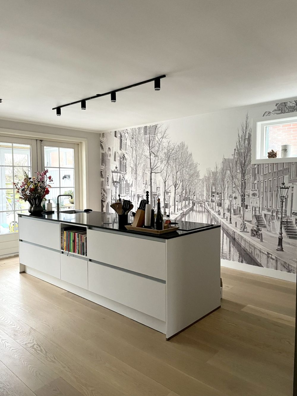 Amsterdam in zwart wit