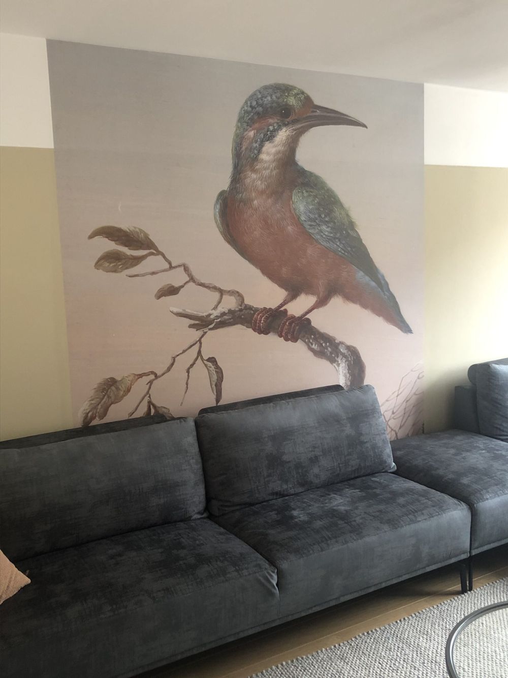 IJsvogel schilderij