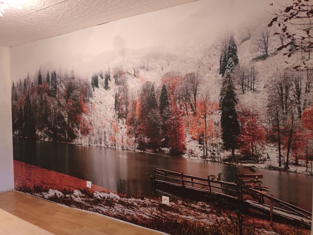Zacht herfstlandschap