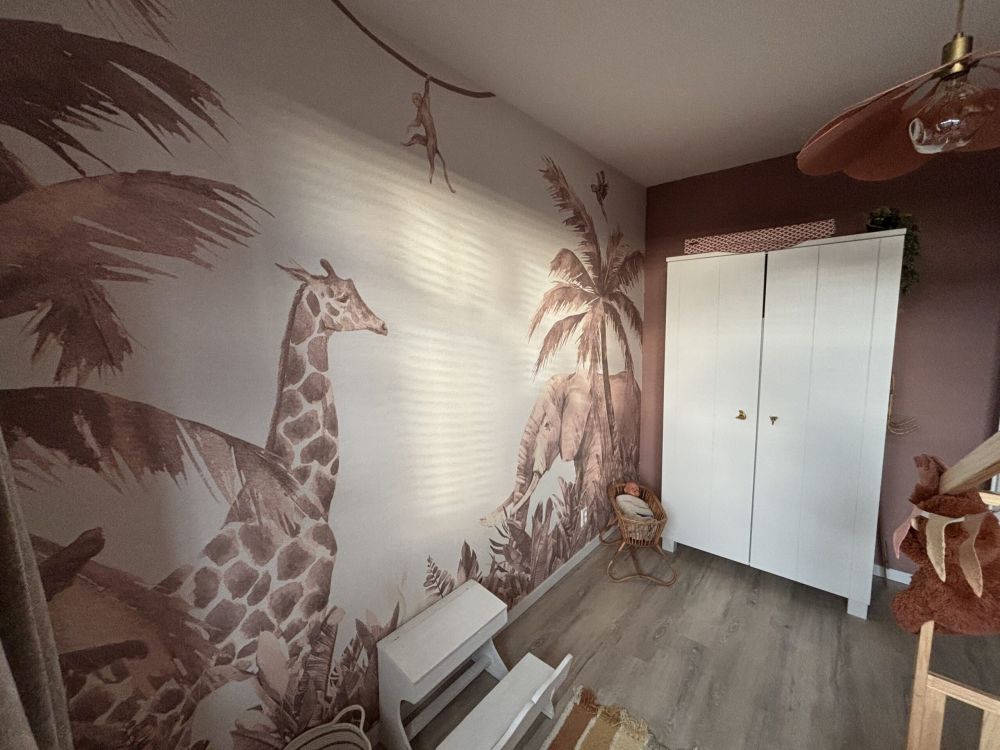 Jungle dieren taupe