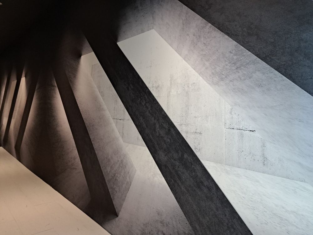 Betonnen pilaren in 3D