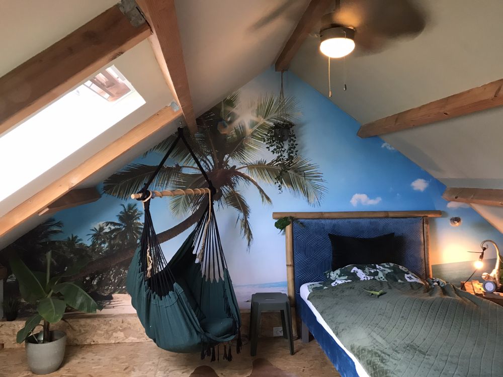 Grote palmboom