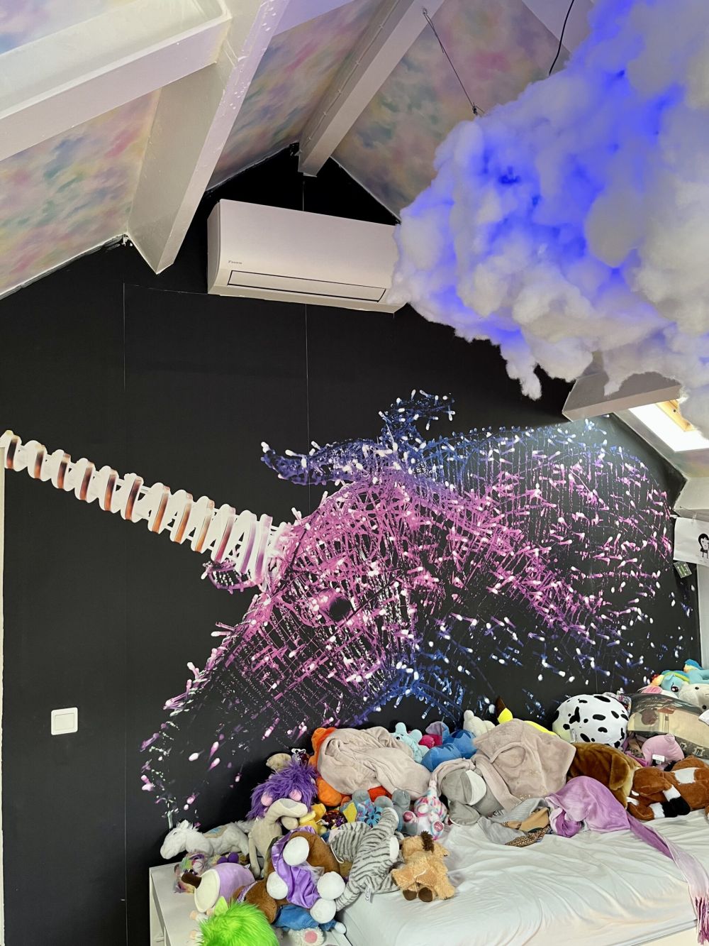 Lichtgevende unicorn