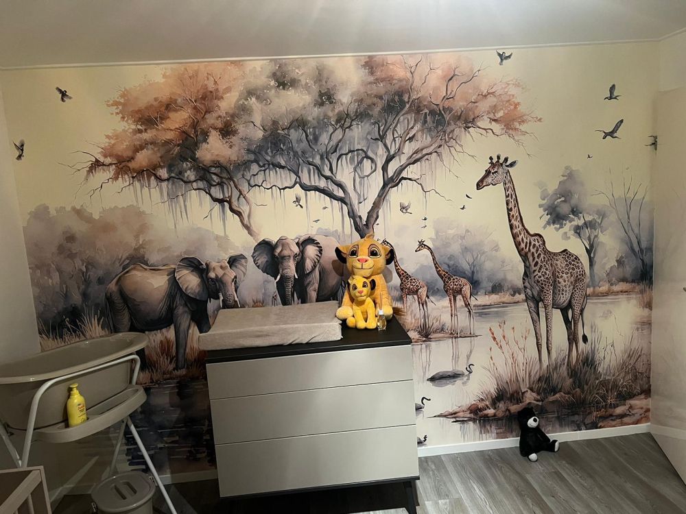 Afrikaanse tropische jungle