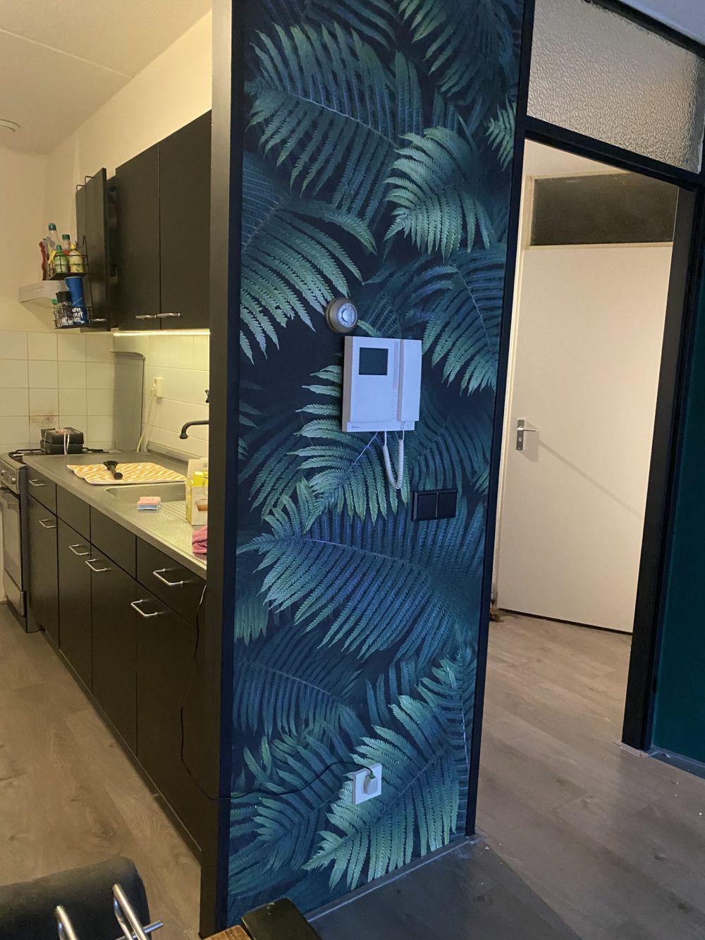 Grote palmbladeren