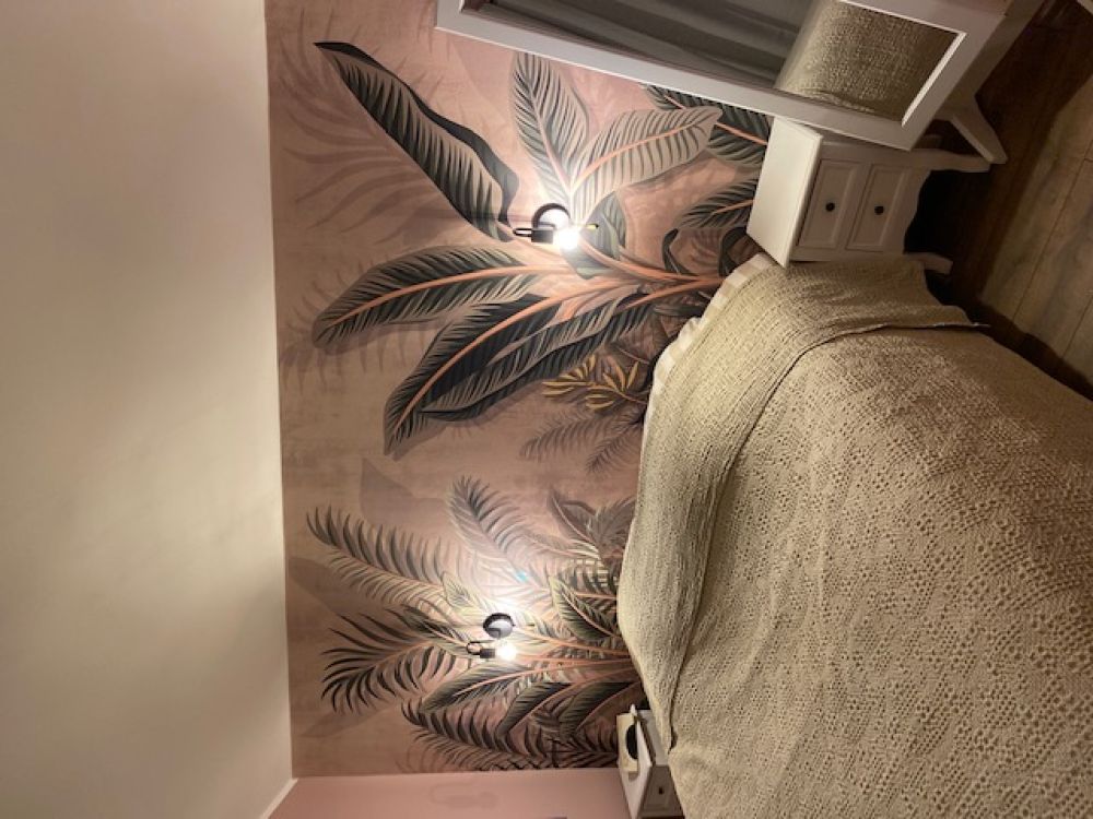 Vintage palmbomen