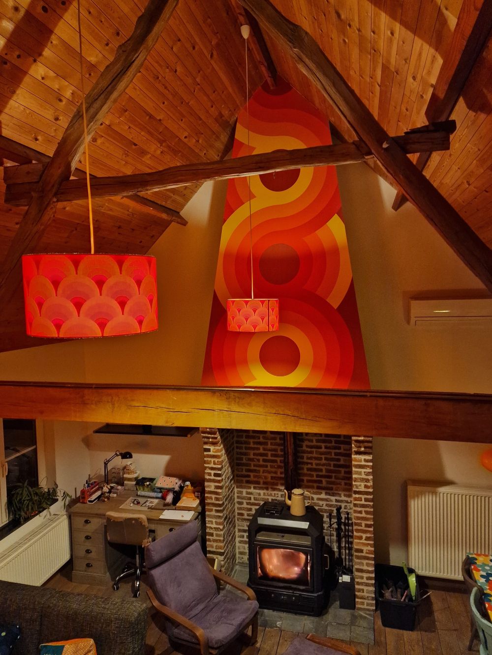 Figuren in retro stijl