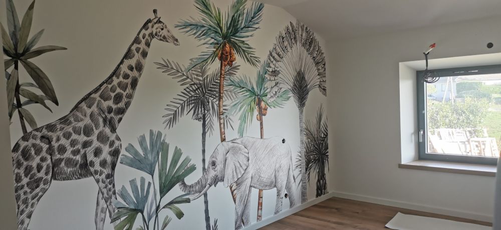 Wilde dieren schets