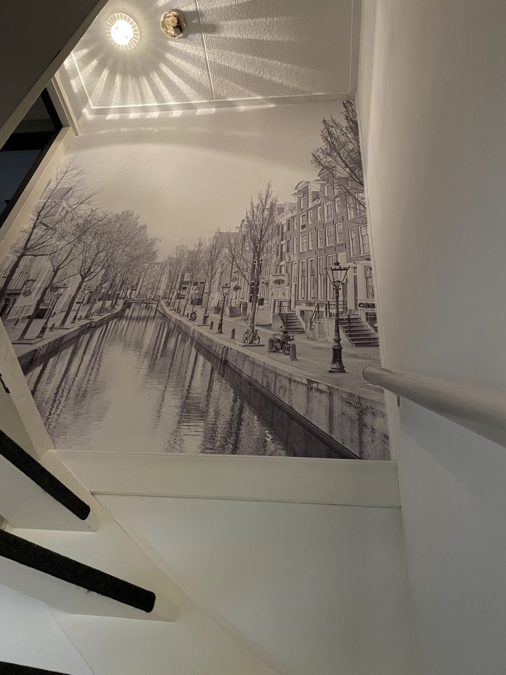 Amsterdam in zwart wit