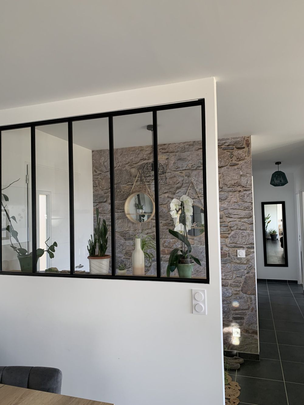 Middeleeuwse stenen muur