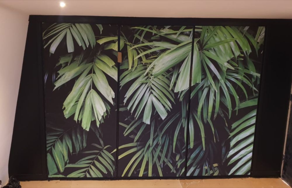 Grote palmbladeren