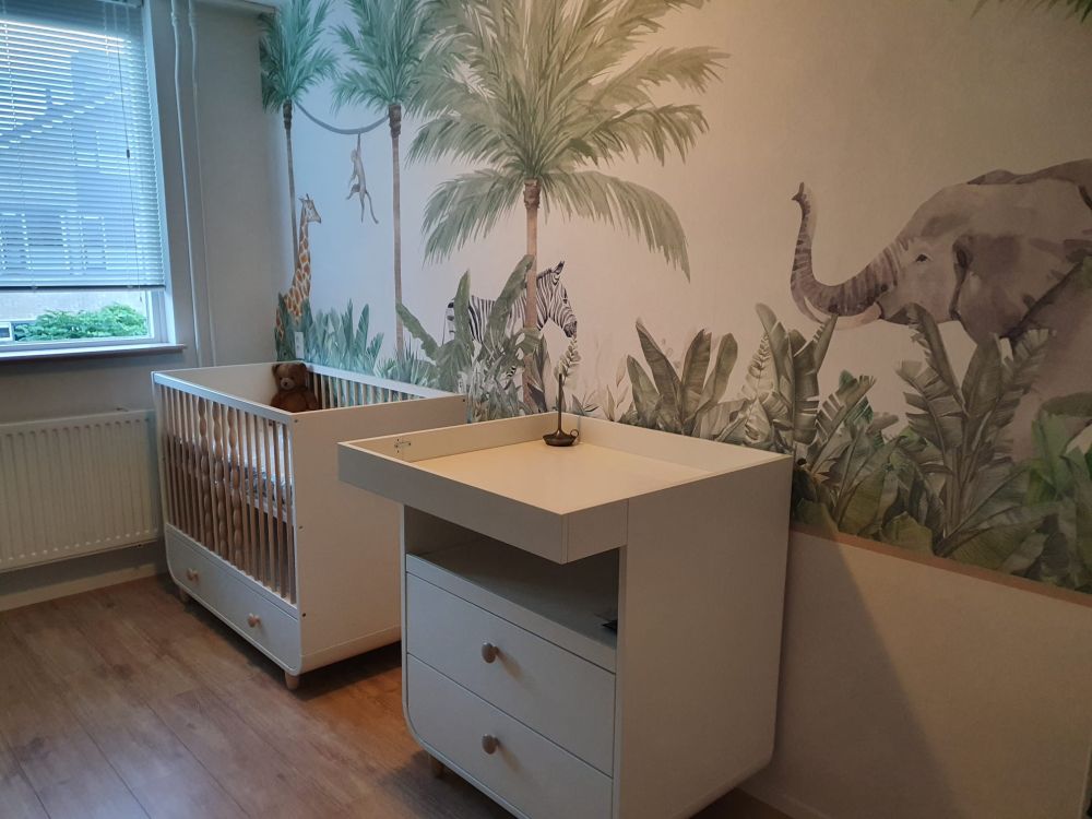 Dieren en palmbomen