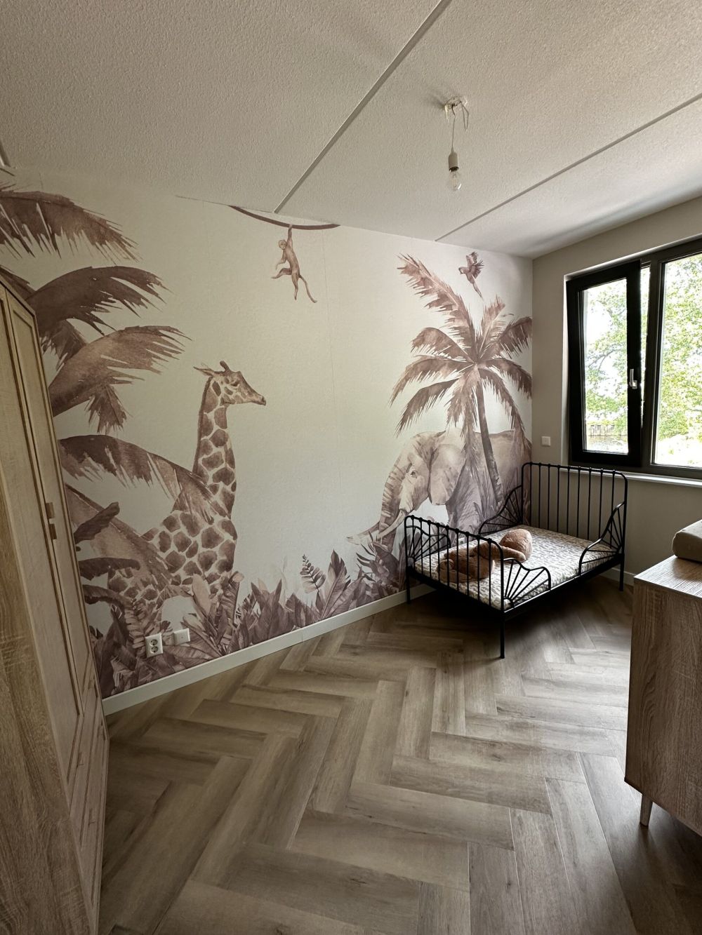Jungle dieren taupe
