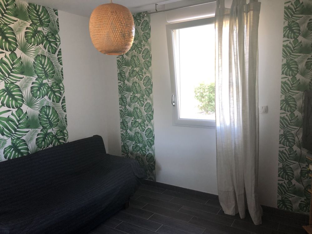 Tropische bladeren, groen