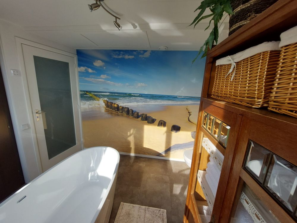 Strand bij prachtige dag