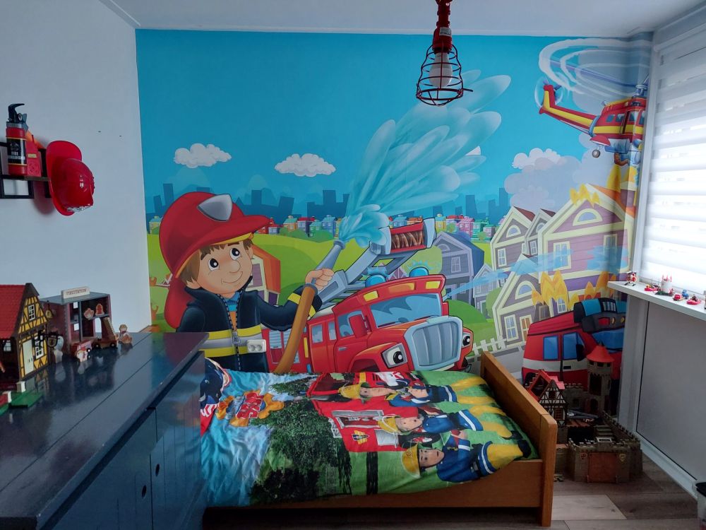 Brandweer kinderkamer