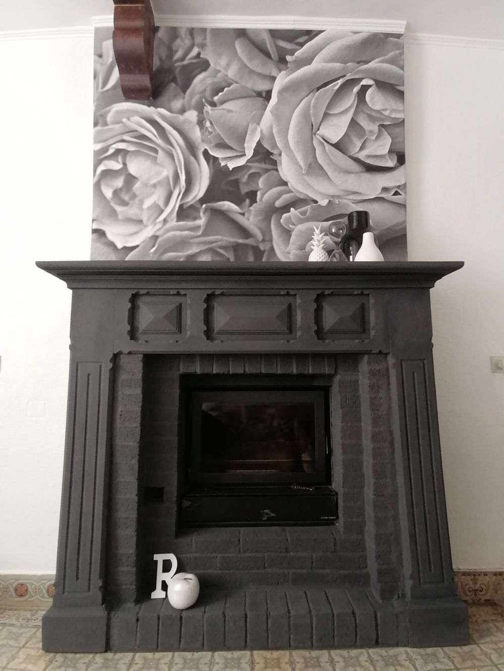 Rozen zwart-wit