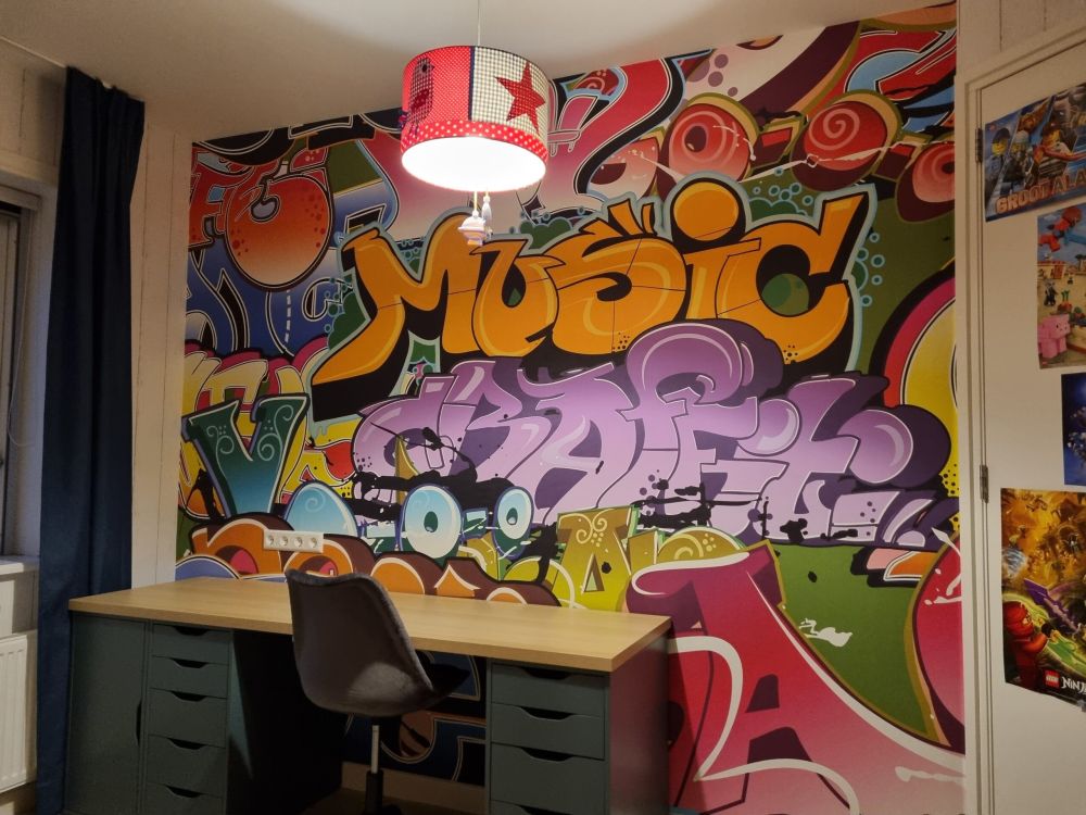 Getekende graffiti