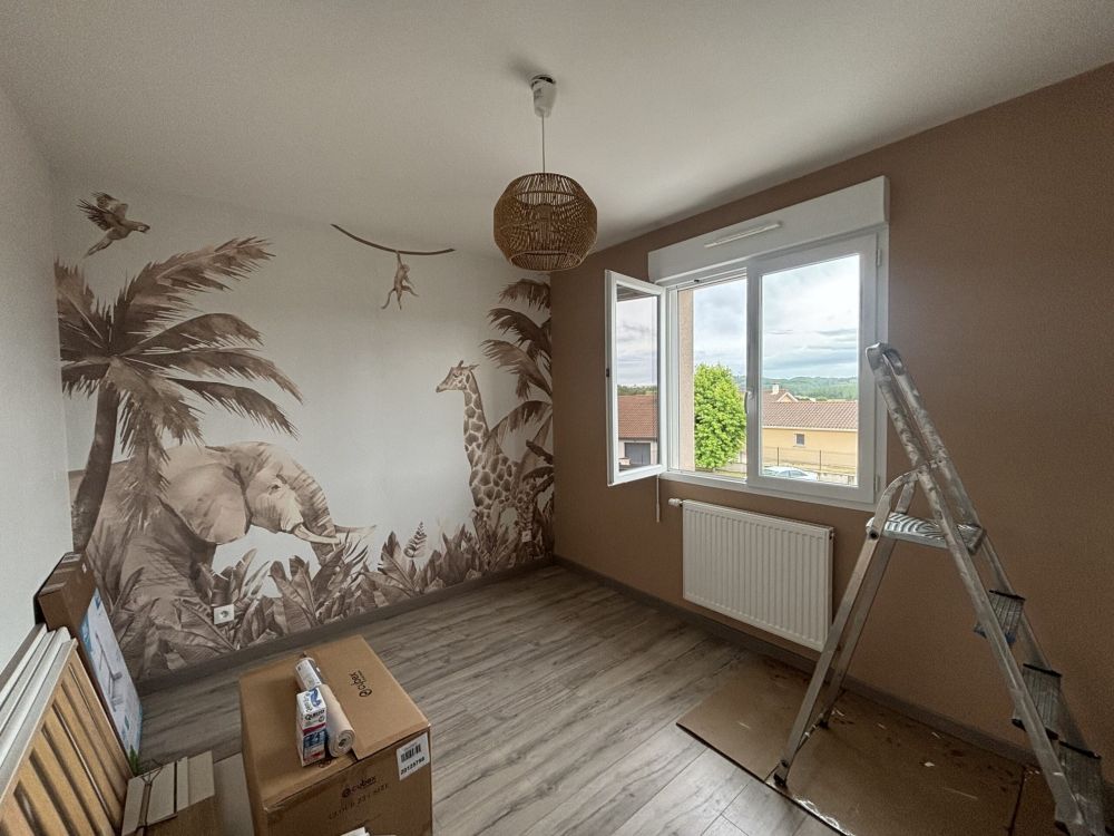 Jungle dieren taupe