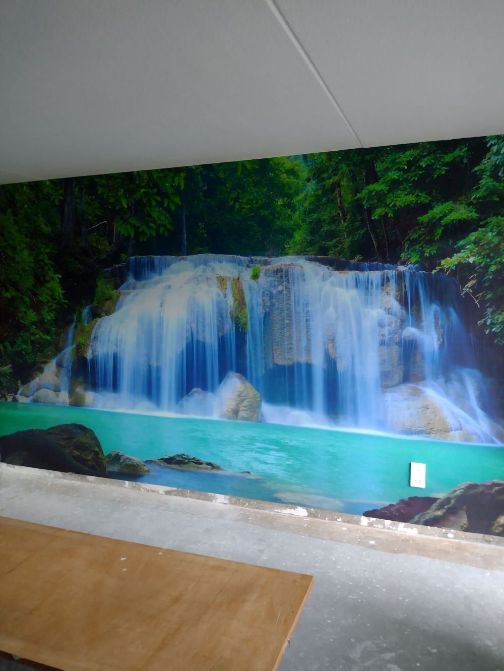 Verbazingwekkende waterval