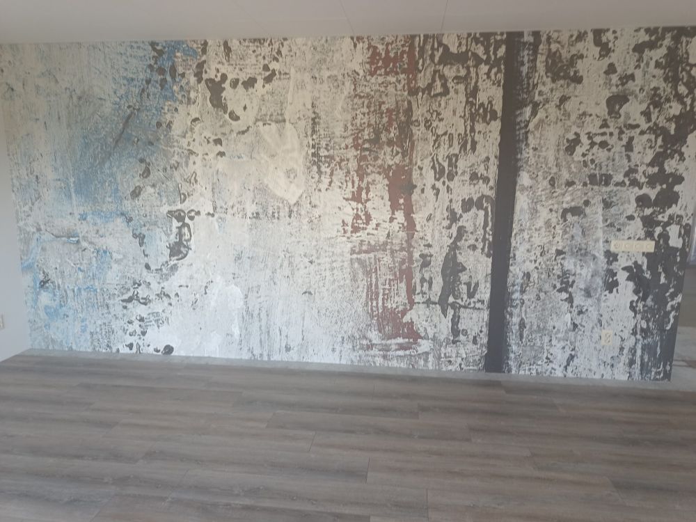 Abstract schilderij