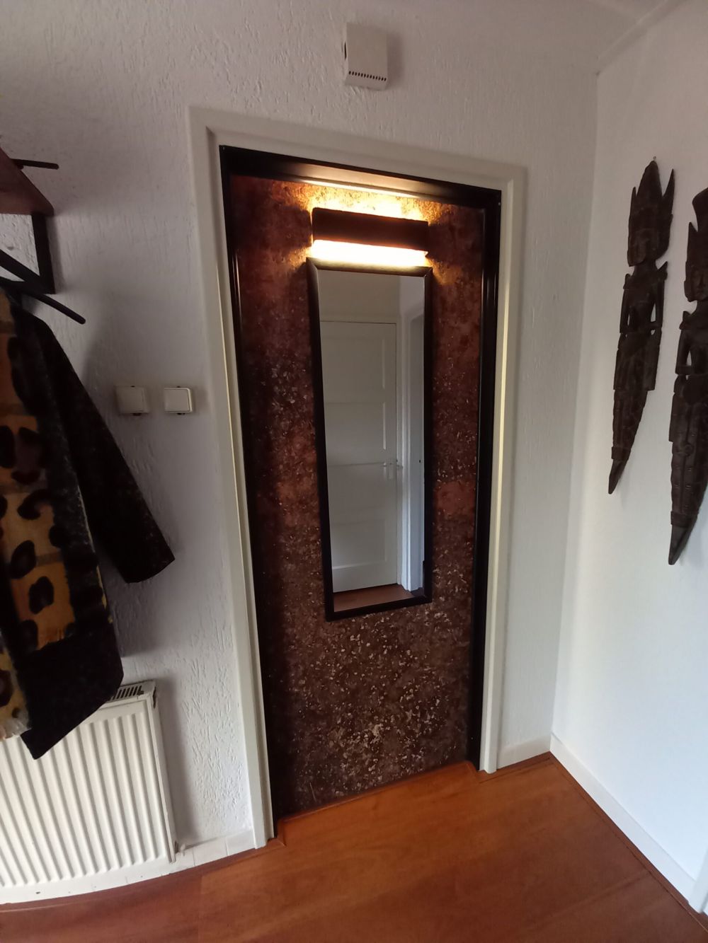 Roestbruine structuur