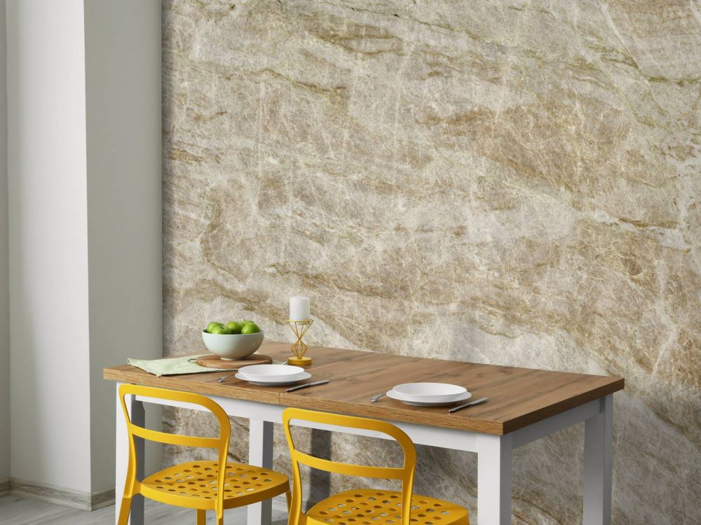Beige gekleurd marmer