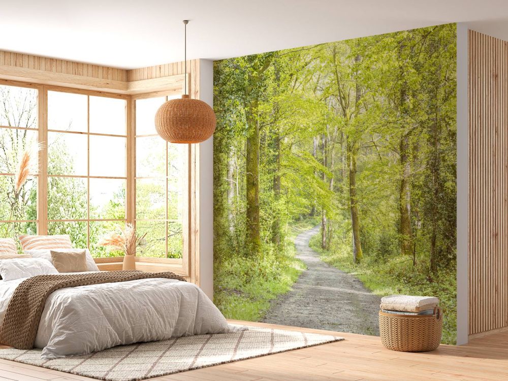 het groene bos