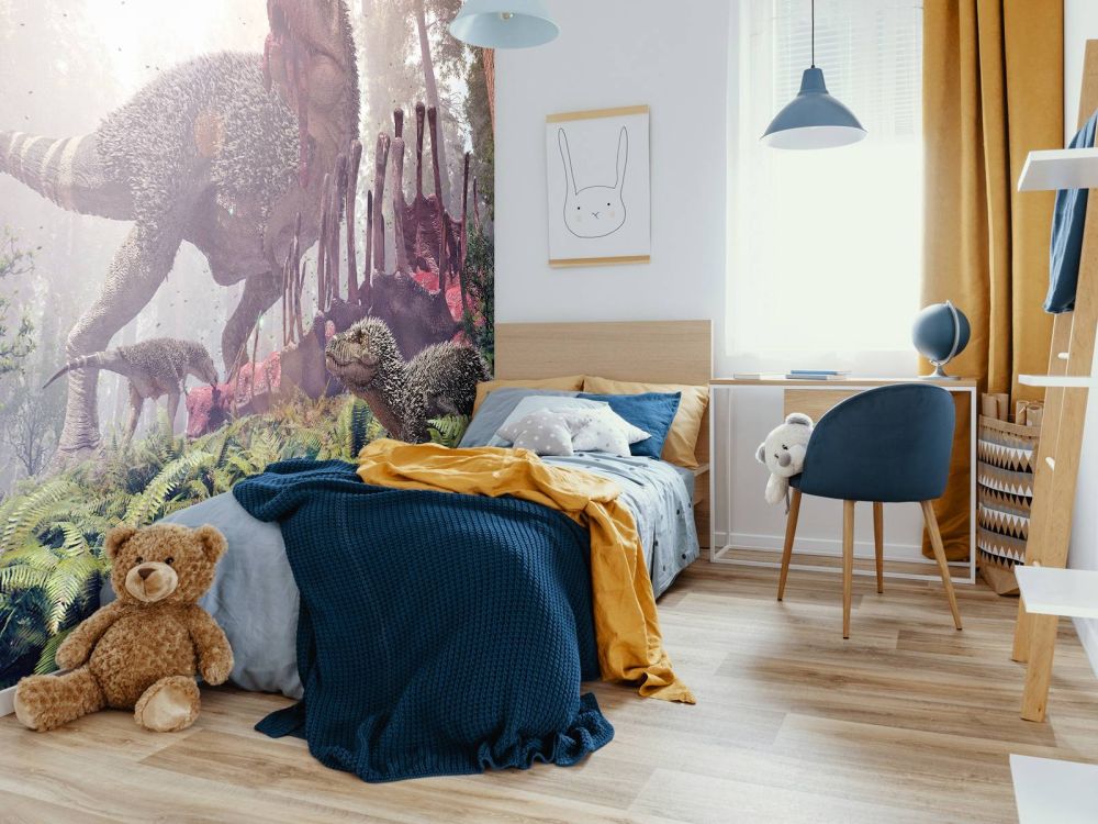 Tyrannosaurus Rex en haar jongen