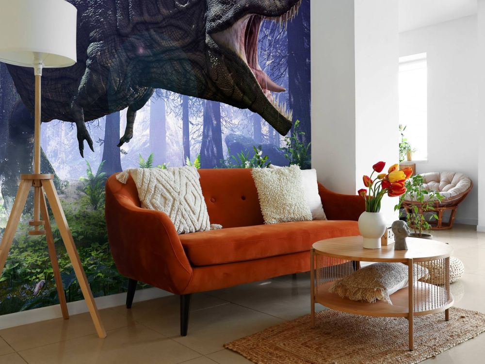 Tyrannosaurus Rex bij meer