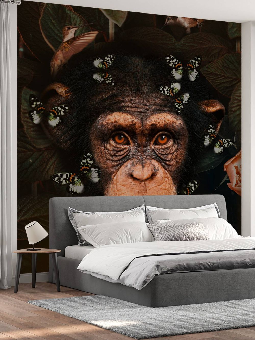 Tropical Chimpanzee Portret