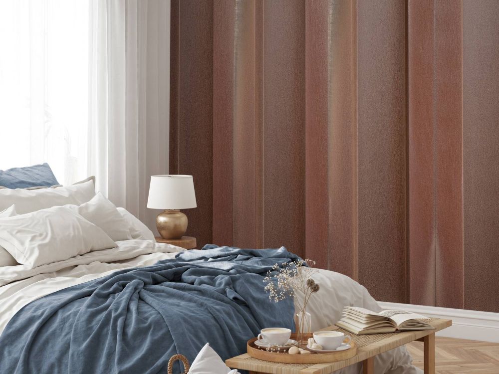 Roestige damwand 